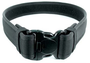 BLACKHAWK 2.25" Ergonomic Padded Duty Belt  Outer Belt  with Hook & Loop  Large (38" - 42")  Black 44B2LGBK