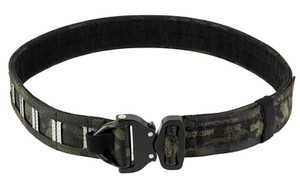 GBRS Group Assaulter Belt System  20 Molle Sections  1.75" Cobra Buckle with D-Ring  Large  1.5" Nylon Scuba Webbing Construction  Multicam Black GEAR-ABSV3-MCB-L