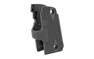 Crimson Trace Corporation Hi-Brite Laser Grip  Fits Kimber Micro 9  Rubber Wraparound  Green Laser  Black Finish  User Installed 01-5620-1