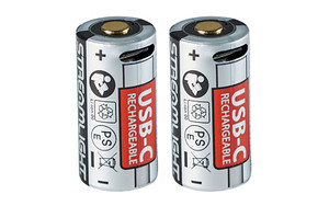 Streamlight SL-B9 Rechargeable Battery  2 Pack  Silver and Black 20237