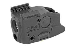 Streamlight TLR-6  Fits Glock 17/22 and 19/23  Black  White LED and Red Laser  100 Lumens  Includes 2 CR 1/3N Lithium Batteries 69290 Streamlight TLR-6  Fits Glock 17/22 and 19/23  Black  White LED and Red Laser  100 Lumens  Includes 2 CR 1/3N Lithium Batteries 69290