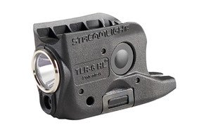 Streamlight TLR-6 HL  Tac Light with Green Laser  For Glock 42 & 43  300 Lumens  Matte Finish  Black  Includes Three SLB2 Batteries with USB-C Charging Case 69350