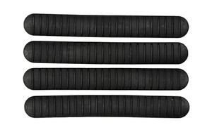 B5 Systems Rail Covers  4 Pack  Fits M-LOK Rails  Matte  Black RCM-1256