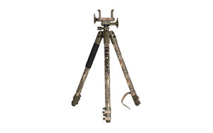 BOG Deathgrip Camo Tripod  Aluminum Construction  Matte Finish  Realtree Excape Camo  Includes Adjustable Deathgrip Clamp 1134446