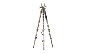 BOG Deathgrip Camo Tripod  Aluminum Construction  Matte Finish  Mossy Oak Bottomland Camo   Includes Adjustable Deathgrip Clamp 1164398 BOG Deathgrip Camo Tripod  Aluminum Construction  Matte Finish  Mossy Oak Bottomland Camo   Includes Adjustable Deathgrip Clamp 1164398