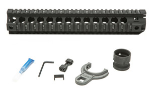 Bravo Company Quad Rail  Picatinny Rail  Fits AR Rifles  12"  Black BCM-QRF-12-556-BLK Bravo Company Quad Rail  Picatinny Rail  Fits AR Rifles  12"  Black BCM-QRF-12-556-BLK