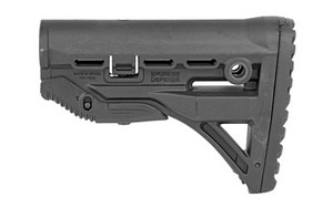 F.A.B. Defense M4/M16 Shock Absorbing Buttstock  Fits AR Rifles  Black FX-GLSHOCK F.A.B. Defense M4/M16 Shock Absorbing Buttstock  Fits AR Rifles  Black FX-GLSHOCK