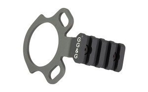 GG&G  Inc. Flashlight/Sling Mount  Fits Benelli M4  Black GGG-1689