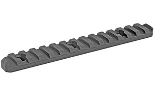 GrovTec Black  15 Slot Rail Section  MLOK GTSW239 GrovTec Black  15 Slot Rail Section  MLOK GTSW239
