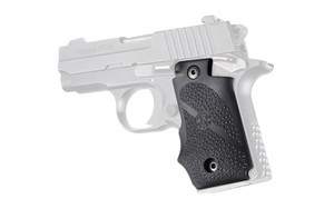 Hogue Rubber Grip Sig Sauer P238 Finger Grooves Black 38000 Hogue Rubber Grip Sig Sauer P238 Finger Grooves Black 38000