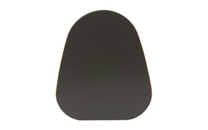 Kick-EEZ CHEEK-EEZ  Cheek Protector  5" X 6" X 1/8"  Matte Finish  Black 703-180