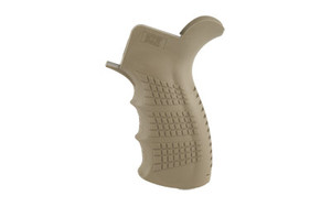 Leapers  Inc. - UTG UTG PRO  Ambidextrous Grip  Built in Storage Compartment  Fits AR-15  Flat Dark Earth RBUPG01D