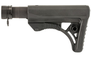 Leapers  Inc. - UTG Model 4  Combat Ops S3  Stock Kit  6-Position Mil-Spec Stock Assembly  includes Extension Tube  Buffer  Buffer Spring  Tear-drop Ring and Castle Nut  Black Finish RBUS3BM Leapers  Inc. - UTG Model 4  Combat Ops S3  Stock Kit  6-Position Mil-Spec Stock Assembly  includes Extension Tube  Buffer  Buffer Spring  Tear-drop Ring and Castle Nut  Black Finish RBUS3BM