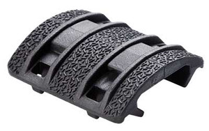 Magpul Industries XTM Enhanced Rail Panel  Fits Picatinny Rail  4 Two Piece Panels  Polymer Construction  Black MAG510-BLK