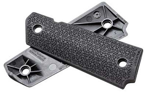 Magpul Industries MOE 1911 Grip Panels  Fits Full Size 1911s  Magazine Release Cut Out  Black MAG524-BLK