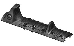 Magpul Industries XTM Hand Stop Kit  Fits Picatinny Rail  Kit Includes One Hand Stop  One Index Panel  One Full XTM Enhanced Panel  And One XTM Enhanced Half Panel  Black MAG511-BLK