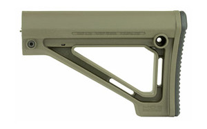 Magpul Industries MOE Fixed Carbine Stock  Fits AR Rifles  Mil-Spec  Olive Drab Green MAG480-ODG