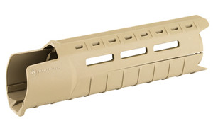 Magpul Industries MOE Slim Line Handguard  Fits AR-15  Carbine Length  Polymer Construction  Features M-LOK Slots  Flat Dark Earth MAG538-FDE