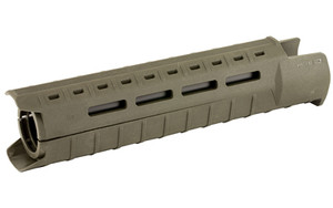 Magpul Industries MOE Slim Line Handguard  Fits AR-15  Mid Length  Polymer Construction  Features M-LOK Slots  Olive Drab Green MAG551-ODG