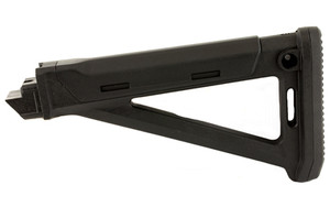 Magpul Industries MOE AK Stock  Fits AK Variants Except Yugo Pattern or Norinco Type 56S/MAK90 Rifles  Internal Storage Compartment  Rubber Butt-Pad  Rear Sling Mounts  Black MAG616-BLK