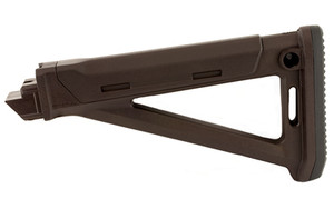 Magpul Industries MOE AK Stock  Fits AK Variants Except Yugo Pattern or Norinco Type 56S/MAK90 Rifles  Internal Storage Compartment  Rubber Butt-Pad  Rear Sling Mounts  Plum MAG616-PLM