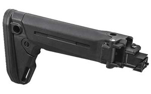 Magpul Industries Zhukov-S Stock  Fits AK Rifles Except Yugo Pattern AKs or Norinco Type 56s/MAK90 Rifles  5-Position Length of Pull  Rubber Butt Pad  Black MAG585-BLK