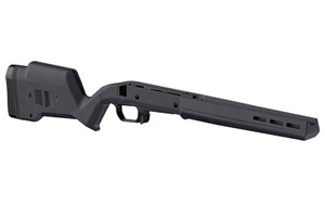 Magpul Industries Hunter 110 Stock  Gray  Right Hand  Fits Savage 110 Short Action (Does Not Fit Axis Rifles)  Includes Bolt Action Magazine Well and 5Rd 7.62 PMAG MAG1069-GRY-RT