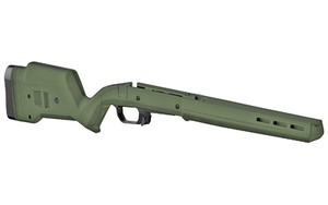 Magpul Industries Hunter 110 Stock  OD Green  Left Hand  Fits Savage 110 Short Action (Does Not Fit Axis Rifles)  Includes Bolt Action Magazine Well and 5Rd 7.62 PMAG MAG1069-ODG-LT