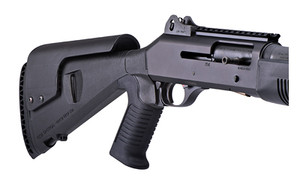 Mesa Tactical Urbino Pistol Grip Stock  Fits Benelli M4 12 Gauge  12.5" Length of Pull  Adjustable Cheek Riser  Matte Finish  Black 90040