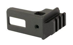 Midwest Industries AK Picatinny Adapter  Converts AK Trunion to Picatinny  Anodized Finish  Black MI-AK-PEPA