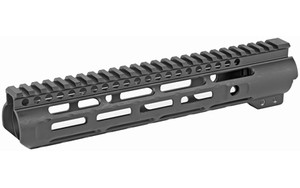 Midwest Industries Slim Line Handguard  10.5" Length  M-LOK. Aluminum  Fits AR-15 Rifles  Includes 5-Slot Polymer Rail  Black Anodized Finish MI-SLH10.5