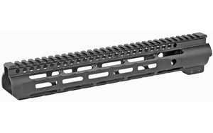 Midwest Industries Slim Line Handguard  12.625" Length  M-LOK  Aluminum  Fits AR-15 Rifles  Includes 5-Slot Polymer Rail  Black Anodized Finish MI-SLH12.625