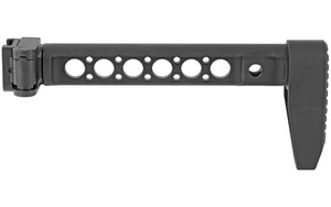 Midwest Industries Side Folder with Light Weight Stock  Black  Fits Picatinny Rail MI-STAP-SF-LWS
