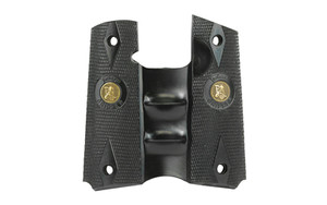 Pachmayr Grip  Signature  Fits Colt 1911 Gripper  Fits with Finger Grooves  Black 5008