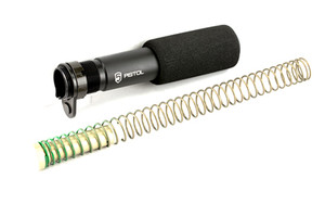 Phase 5 Weapon Systems AR15 Pistol Buffer Tube Complete Assembly  Black Finish PBT-CA