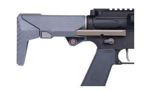 Q Shorty Stock Gray 2 Position Fits AR/M4 Receivers Includes Recoil Spring and 3oz Buffer Q-ACC-SHORTY-STOCK-GRAY Q Shorty Stock Gray 2 Position Fits AR/M4 Receivers Includes Recoil Spring and 3oz Buffer Q-ACC-SHORTY-STOCK-GRAY