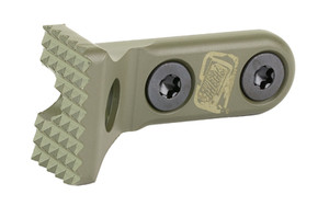 Sons of Liberty Gun Works Presscheck  Quick Detach Barricade Stop  M-LOK  Steel Construction  Cerakote Finish  Moss Green BARRICADE-MOSS