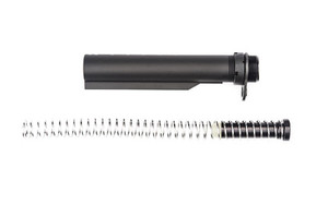 Spike's Tactical Rifle Buffer Tube Assembly  Includes Buffer  Buffer Tube  Buffer Spring  Castle Nut  End Plate  Fits AR-15 Rifles  Black SLA500R-K Spike's Tactical Rifle Buffer Tube Assembly  Includes Buffer  Buffer Tube  Buffer Spring  Castle Nut  End Plate  Fits AR-15 Rifles  Black SLA500R-K