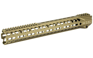 Strike Industries Strike Rail M-LOK Handguard  Fits AR15  15.5"  Anodized Finish  Flat Dark Earth SI-StrikeRail-155-FDE