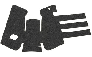 TALON Grips Inc Rubber  Grip  Adhesive Grip  Fits Glock Gen3 17  22  24  31  34  35  37  Black 103R