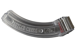 Butler Creek Magazine  Steel Lips  22LR  25 Rounds  Fits 10/22  Polymer  Clear MO112562 Butler Creek Magazine  Steel Lips  22LR  25 Rounds  Fits 10/22  Polymer  Clear MO112562