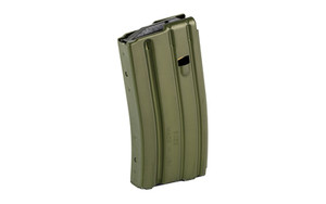 DURAMAG Magazine  223 Remington/556NATO/300 Blackout  20 Rounds  Fits AR-15  Black AGF Follower  Aluminum  Olive Drab Green 2023008175CPD