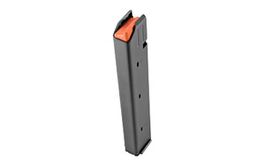 DURAMAG Magazine  9MM  32 Rounds  Fits 9MM Colt Pattern AR Rifles  Orange Anti-Tilt AGF Follower  Stainless Steel  Black 3209041178CPD