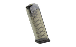 Elite Tactical Systems Group Magazine  9MM  17 Rounds  For Glock 17/19/26  Carbon Smoke SMK-GLK-17