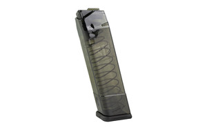Elite Tactical Systems Group Magazine  45 ACP  18 Rounds  For Glock 21/30/41  Carbon Smoke SMK-GLK-21-18