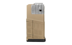 Lancer Systems Magazine  L7 Advanced Warfighter  308 Winchester/7.62 NATO/6.5 Creedmoor  20 Rounds    Fits AR Rifles  Opaque Flat Dark Earth L7-20-FDE