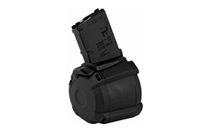 Magpul Industries Magazine  PMAG D-60  223 Remington/556NATO  60 Rounds  Fits AR-15/M4  Black MAG576-BLK