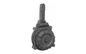 ProMag Industries Drum Magazine  9MM  50 Round  Fits Glock 43  Polymer  Black DRM-A14 ProMag Industries Drum Magazine  9MM  50 Round  Fits Glock 43  Polymer  Black DRM-A14