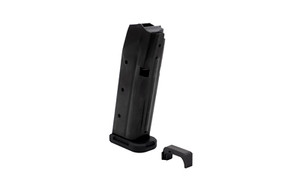 Shield Arms Magazine  S15 Gen 3  9MM  15 Rounds  Nitride Finish  Black  For Glock 43X/48  Includes Steel Magazine Release S15-STARTERKIT-G3