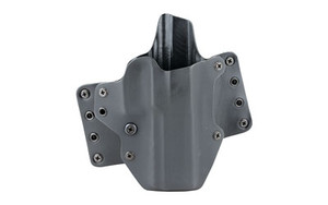 BlackPoint Tactical Leather Wing OWB  Belt Holster  Right Hand  Black  Sig Sauer P320 Full Size  Leather  Kydex 102637 BlackPoint Tactical Leather Wing OWB  Belt Holster  Right Hand  Black  Sig Sauer P320 Full Size  Leather  Kydex 102637